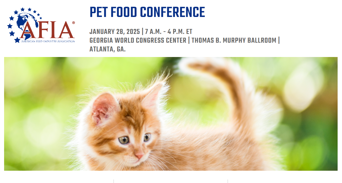 AFIA Pet Food Conference to Focus on Industry Trends, Innovation